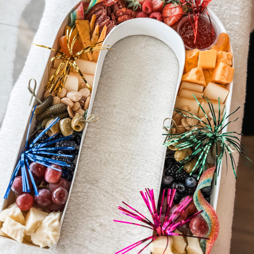 Rainbow Charcuterie Board